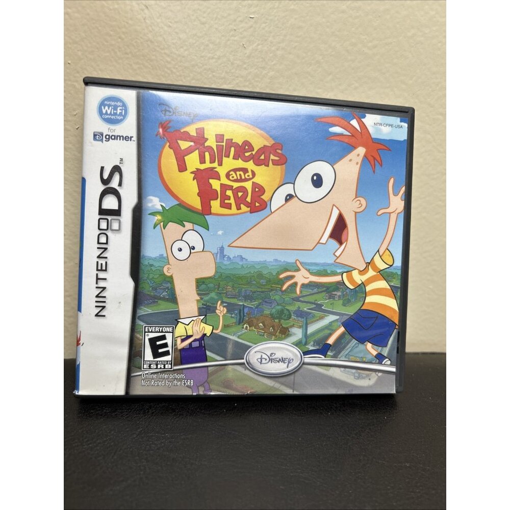 Nintendo DS Phineas and Ferb - Complete in Box No Manual Tested